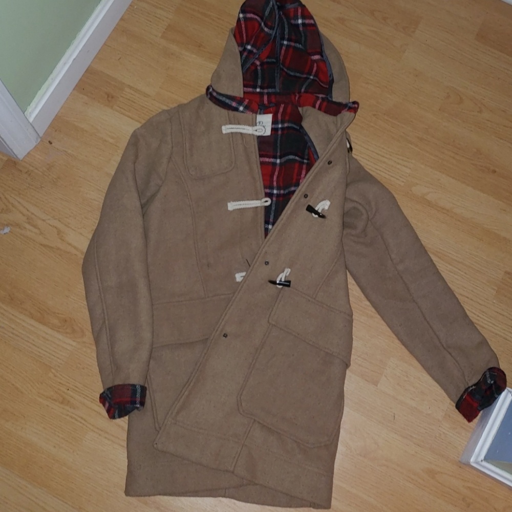 Tan Pea coat